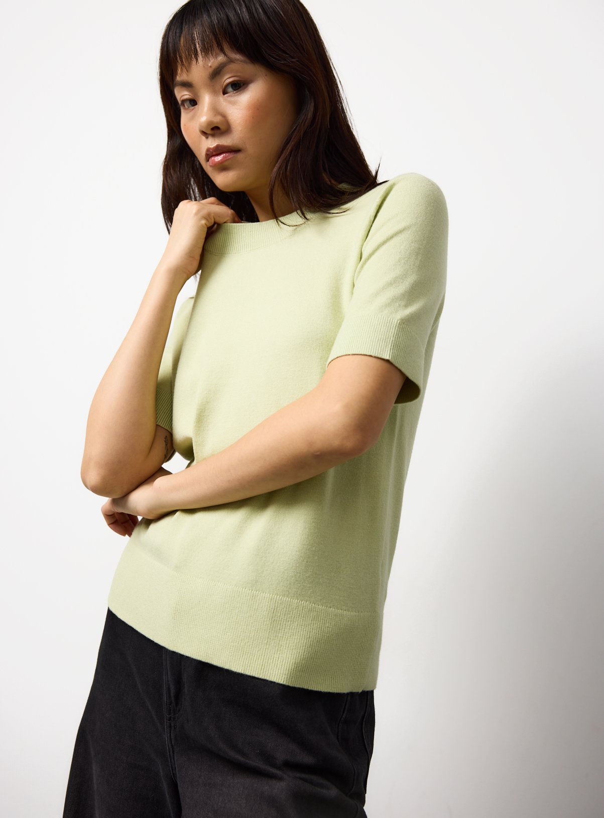 Pale Green Soft Touch T-Shirt 14 - Image 1 thumbnail